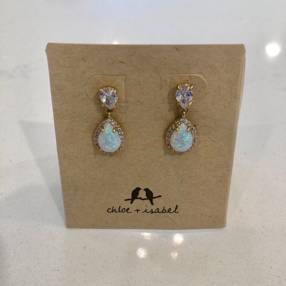 NWT Chloe & Isabel teardrop earrings